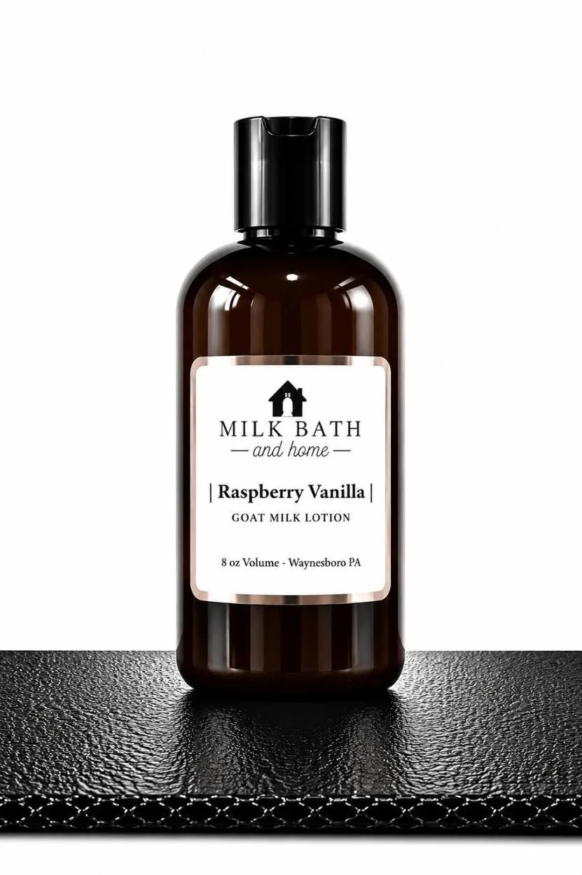 Raspberry Vanilla Goat Milk Lotion