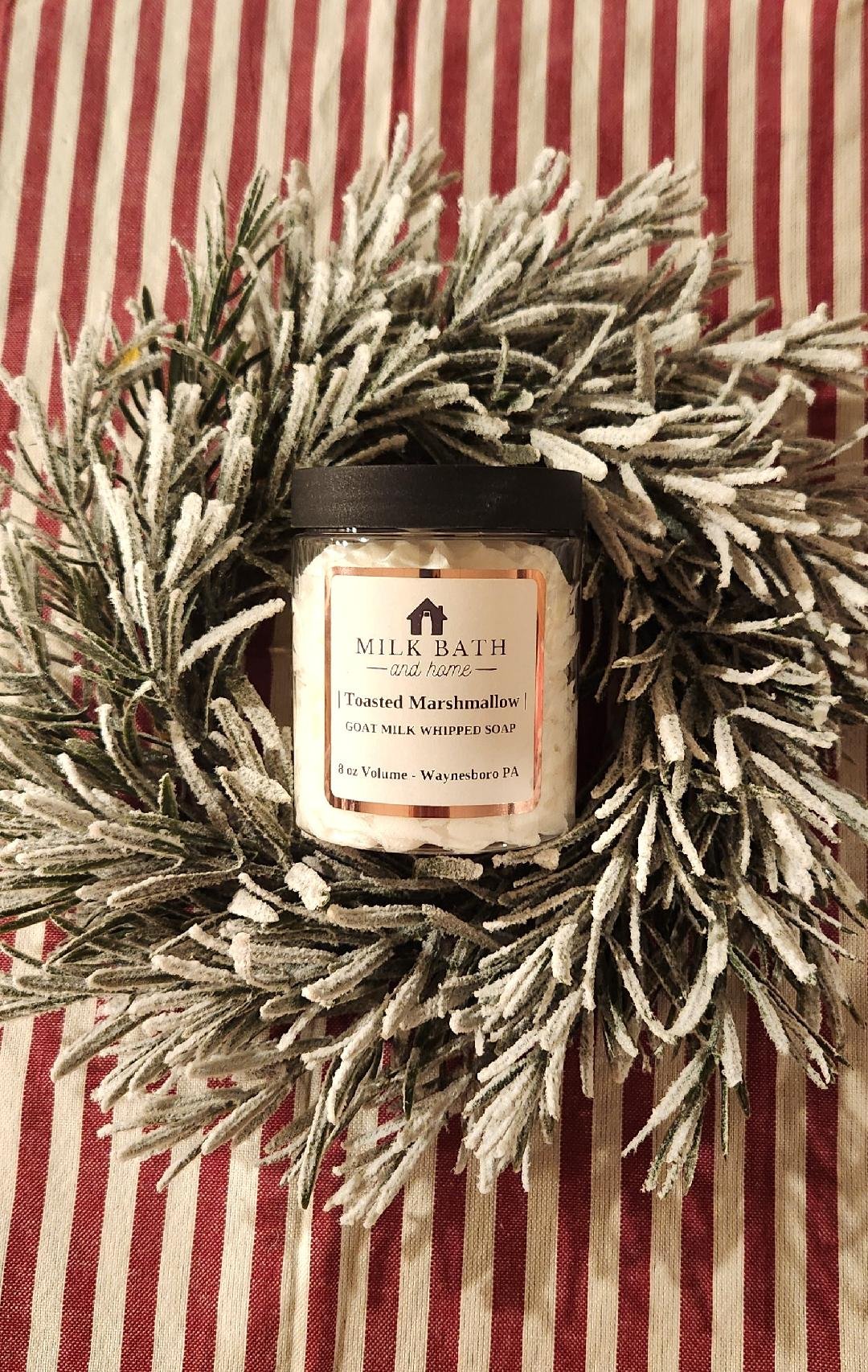 Toasted Marshmallow Whipped Soap