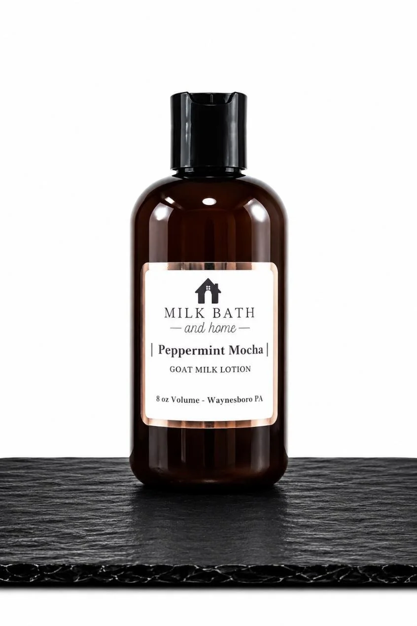 Peppermint Mocha Goat Milk Lotion