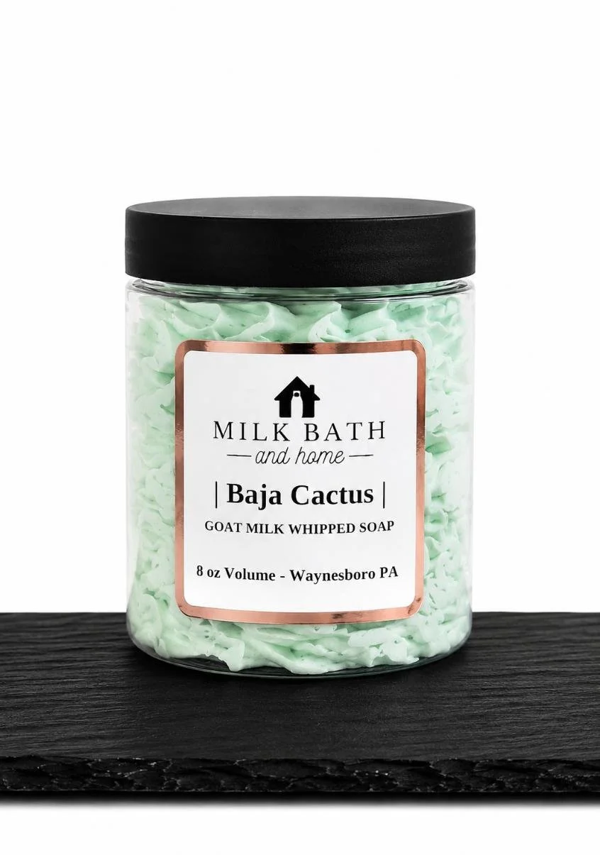 Baja Cactus Whipped Soap