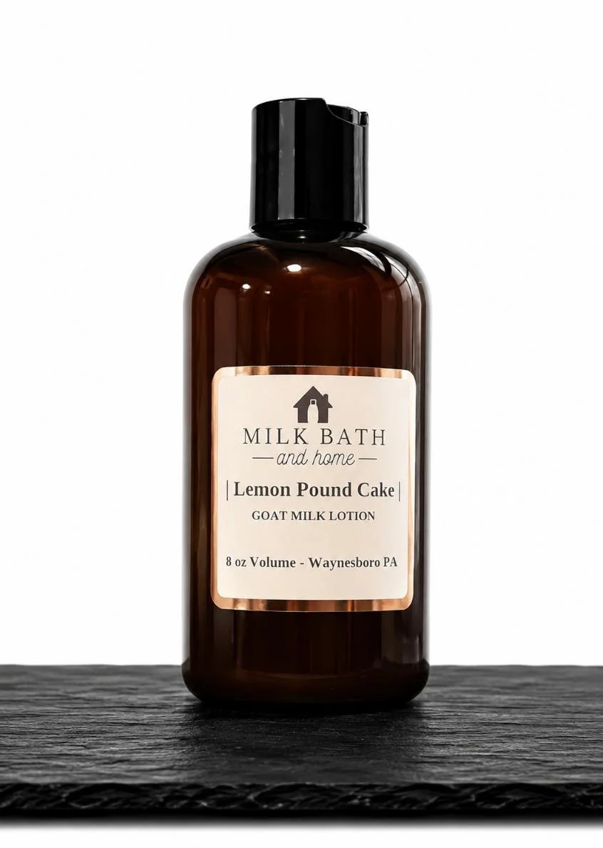 Lemon Pound Cake Goat Milk Lotion