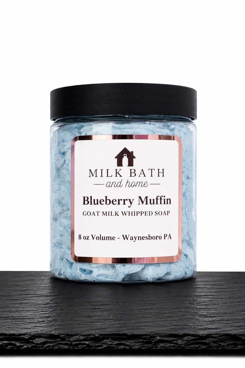 Blueberry Muffin Whipped Soap