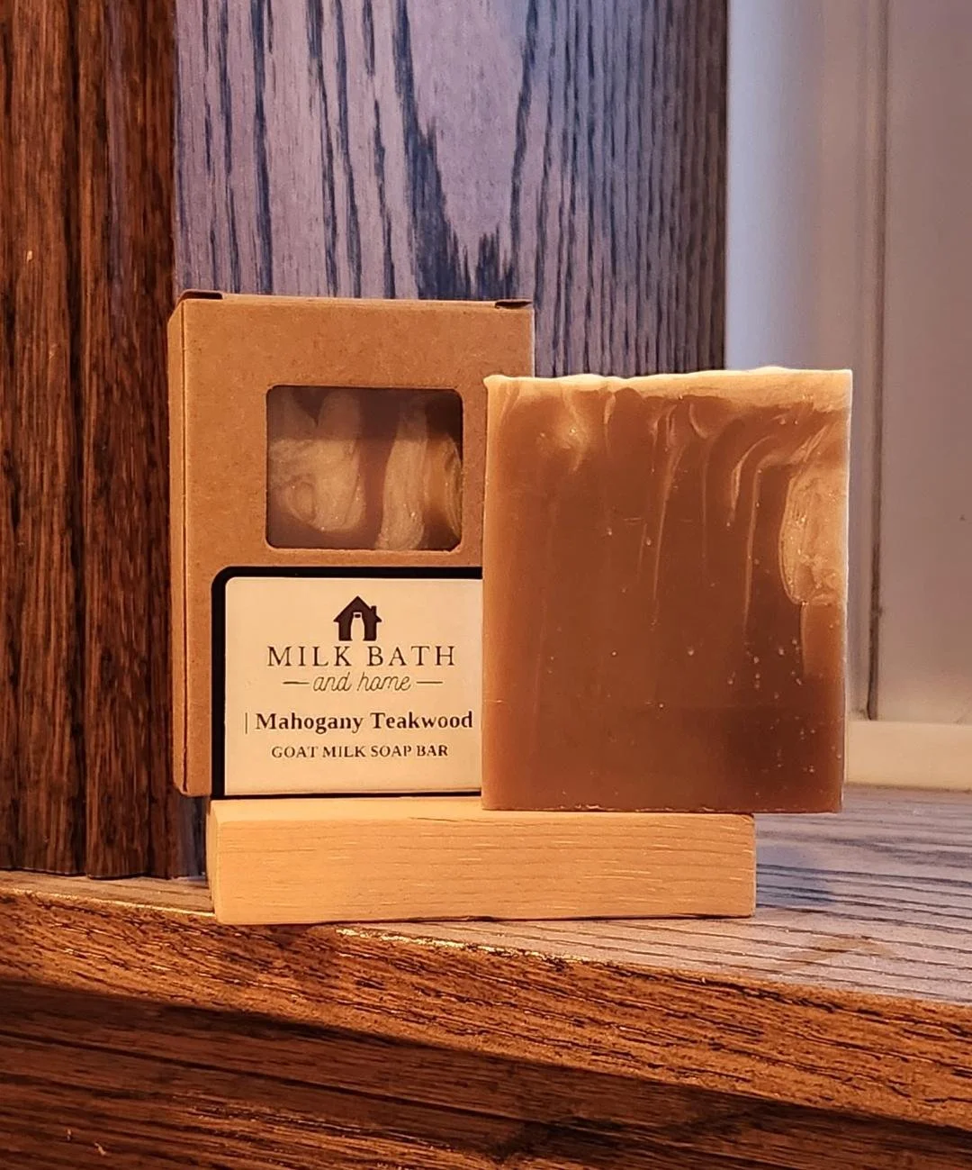 Mahogany Teakwood Goat Milk Soap
