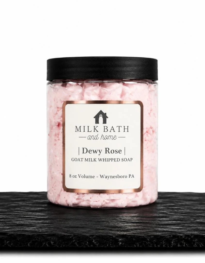 Dewy Rose Whipped Soap