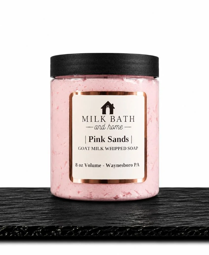Pink Sands Whipped Soap