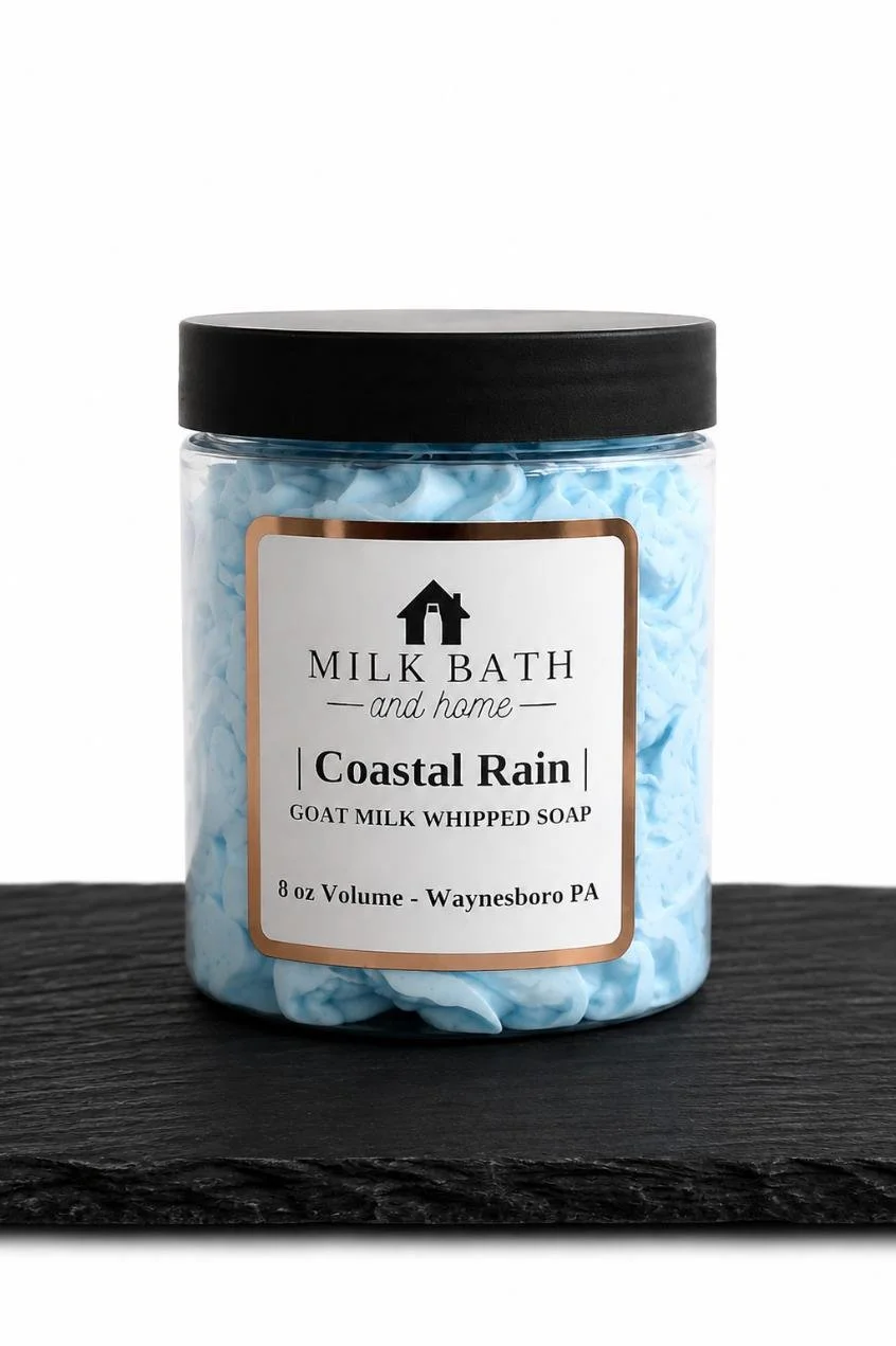 Coastal Rain Whipped Soap