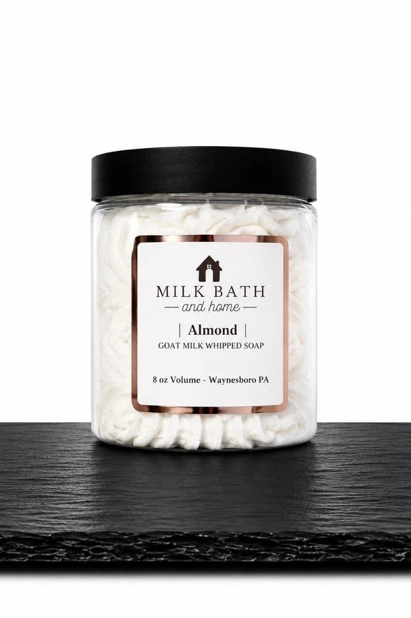 Almond Whipped Soap