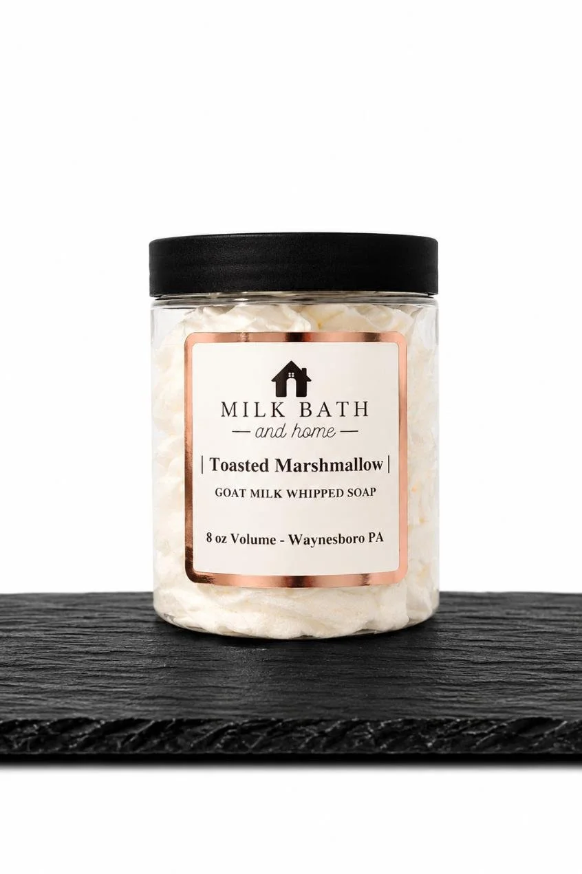 Toasted Marshmallow Whipped Soap