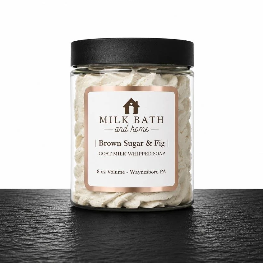 Brown Sugar & Fig Whipped Soap