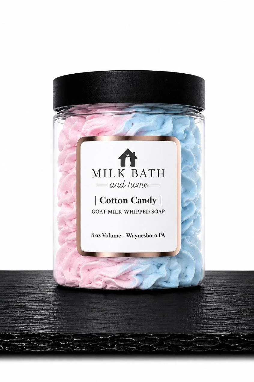 Cotton Candy Whipped Soap