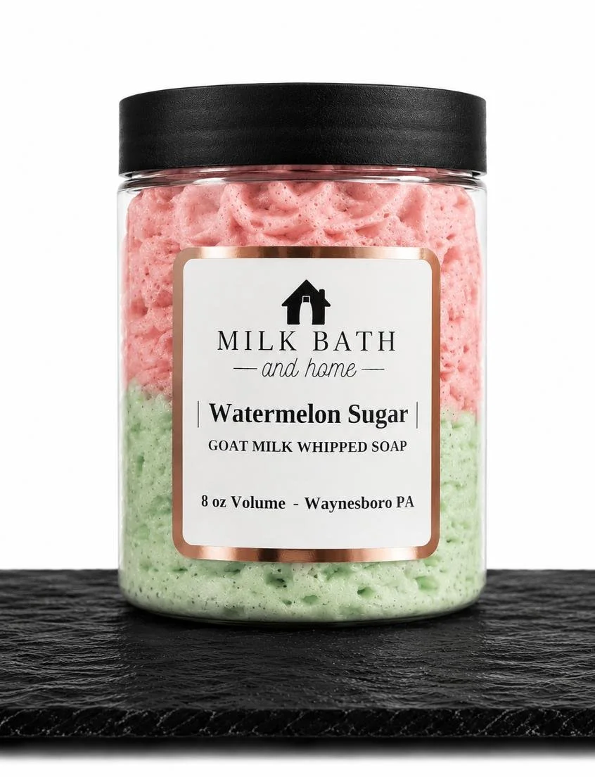 Watermelon Sugar Whipped Soap