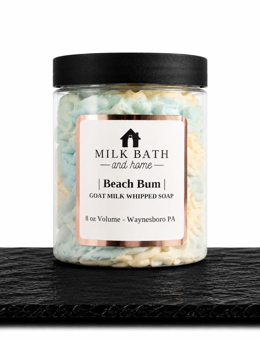 Beach Bum Whipped Soap