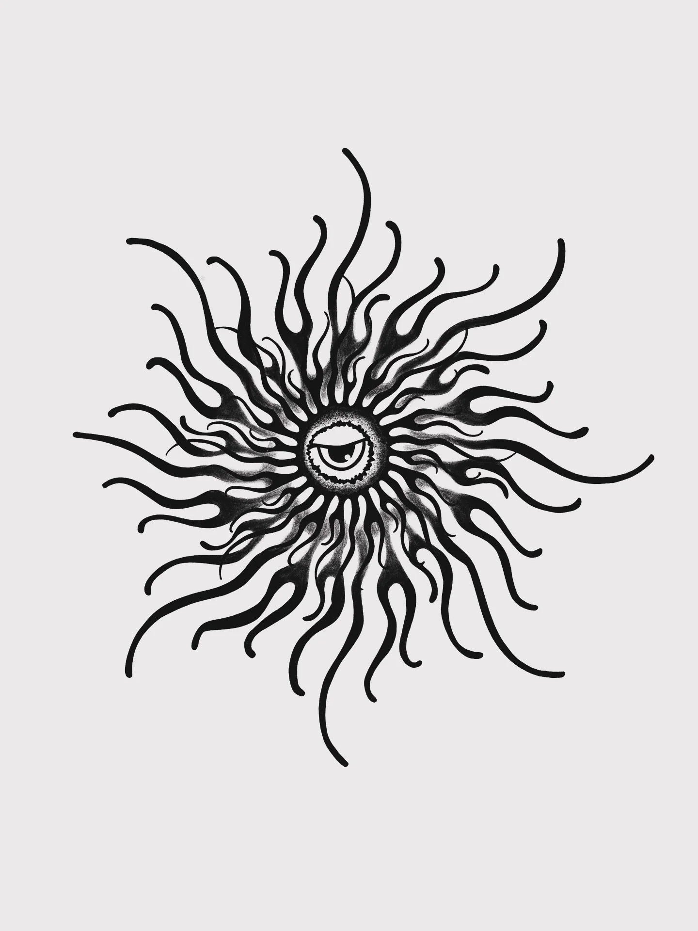 Toxic eye.
.
Drawn by me.