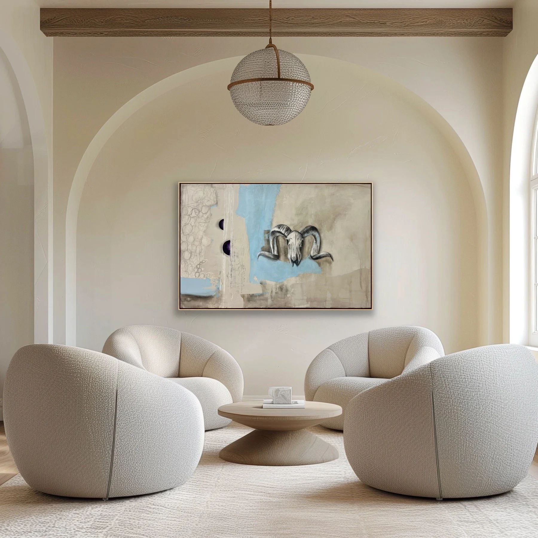 Georgias Ram Skull In LR 39 x 60.jpeg