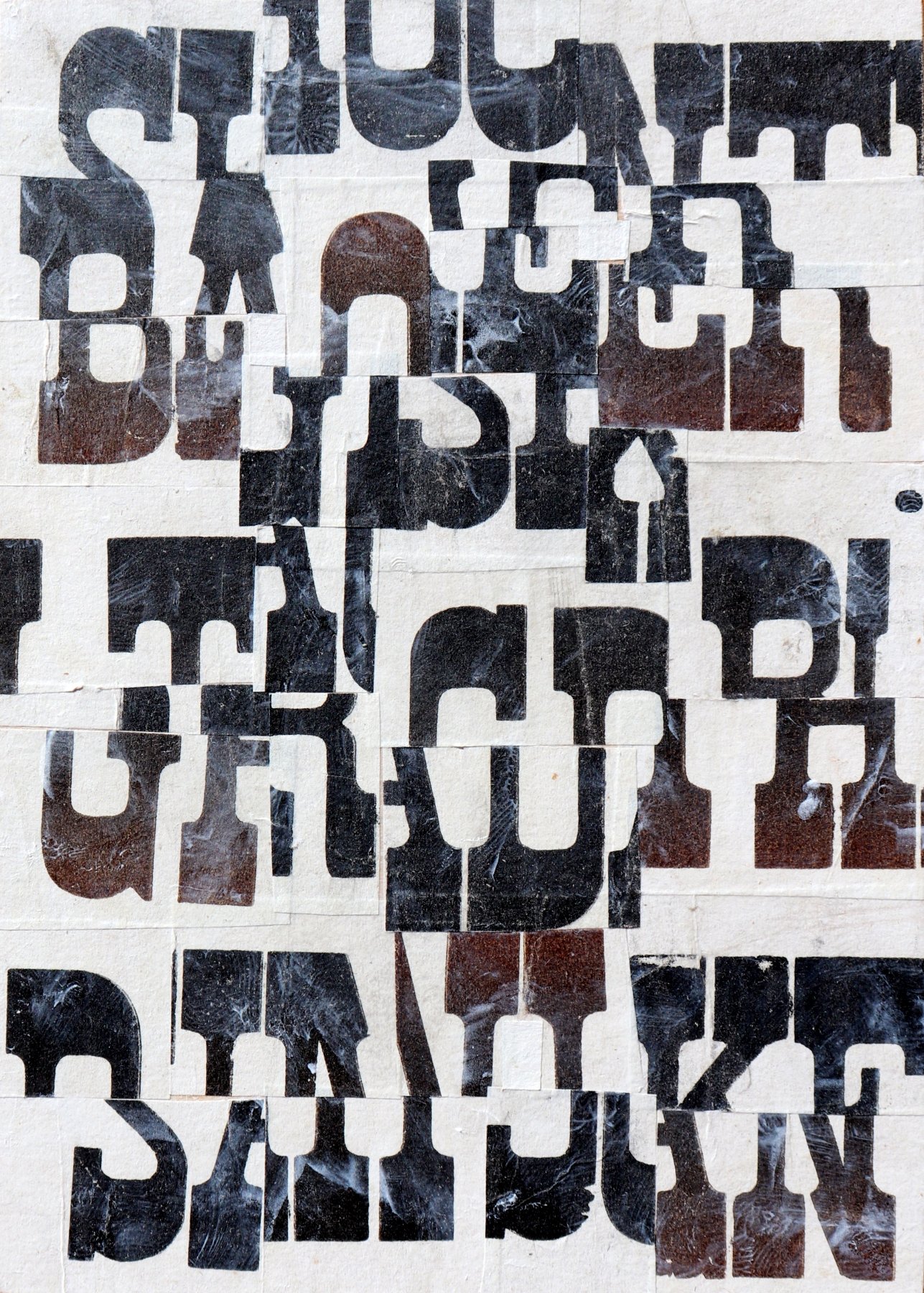 pdp1344ct23 - 7 x 5 inches - collage on panel - cecil touchon - book.jpg
