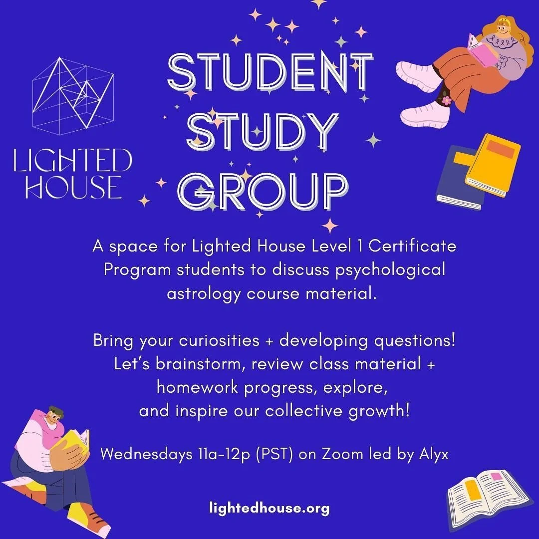 It is with great joy that Lighted House announces its first Student led study group.

Lighted House &lsquo;s vision is aligned with the Aquarian perspective on management and functioning.
We are an Academy that will be more and more led and organized