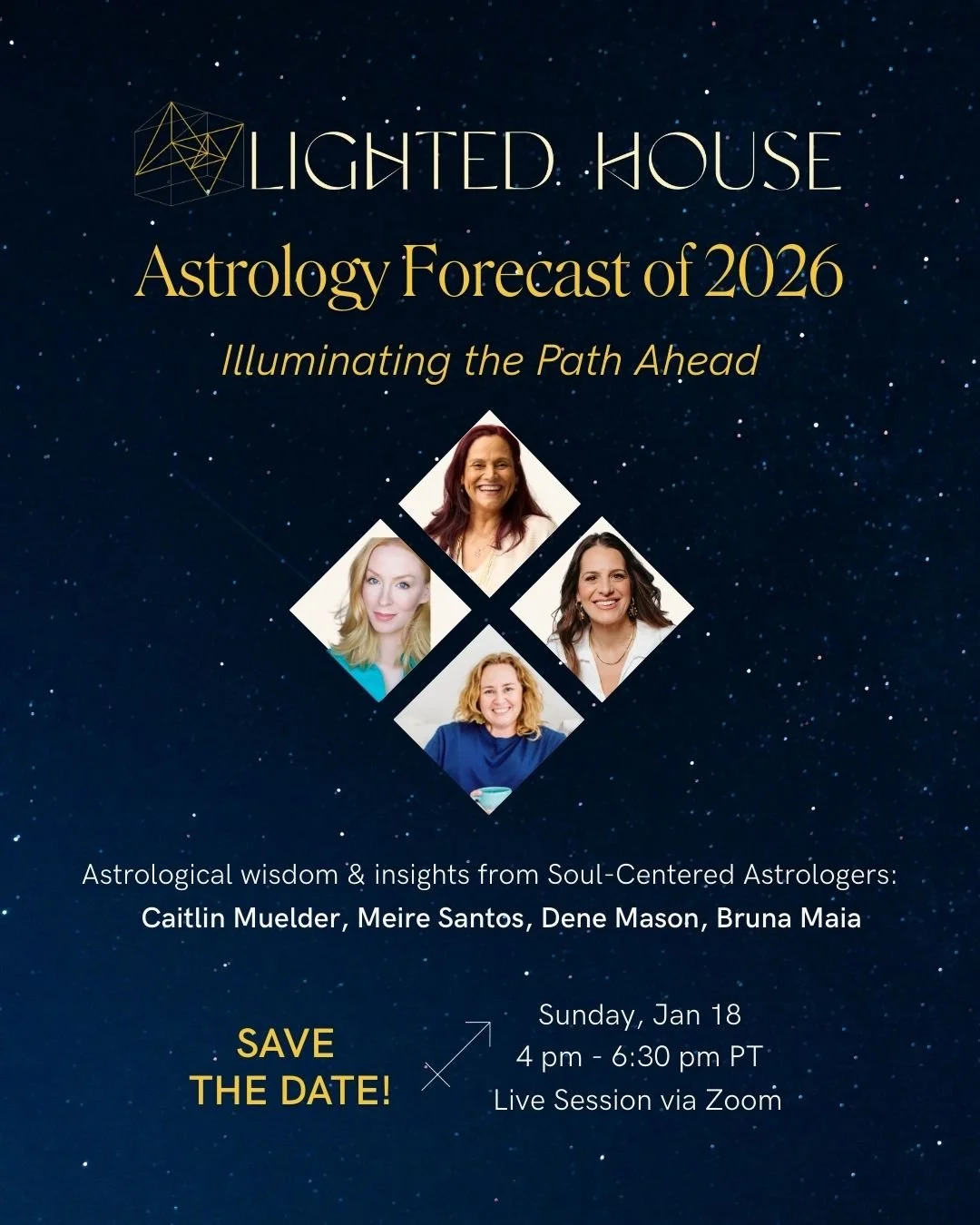 Lighted House Community Webinar: Astrology Forecast of 2026