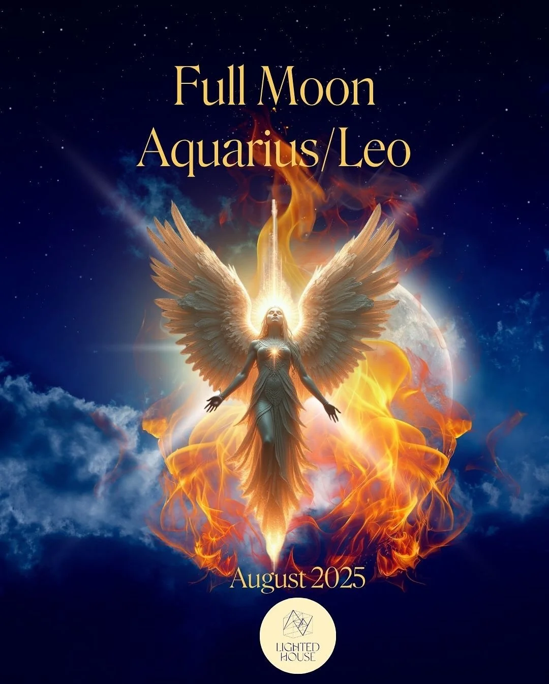 Initiation by Fire 🔥 
Guided by Sirius and the Hierarchy 

This is a Moon infused with the First, Second, and Fifth Rays:
&nbsp;&nbsp;&nbsp;&nbsp;&bull;&nbsp;&nbsp;&nbsp;&nbsp;Ray 1 &ndash; Will and Power
&nbsp;&nbsp;&nbsp;&nbsp;&bull;&nbsp;&nbsp;&n