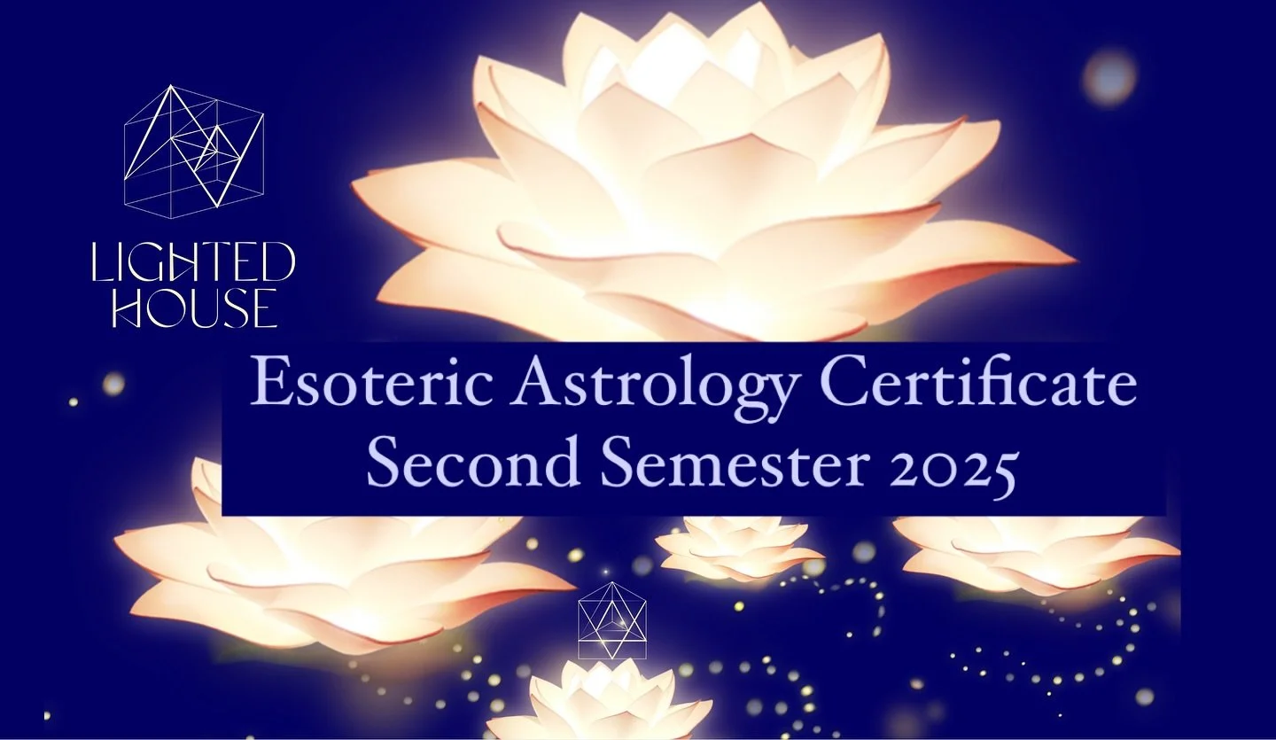 We resumed our classes today, August 2 for the Second Semester of 2025 - Esoteric Astrology Certificate at Lighted House.

We could all feel the protection and light of this lotus cosmic guidance through the stars ✨.
We are in this soul path together