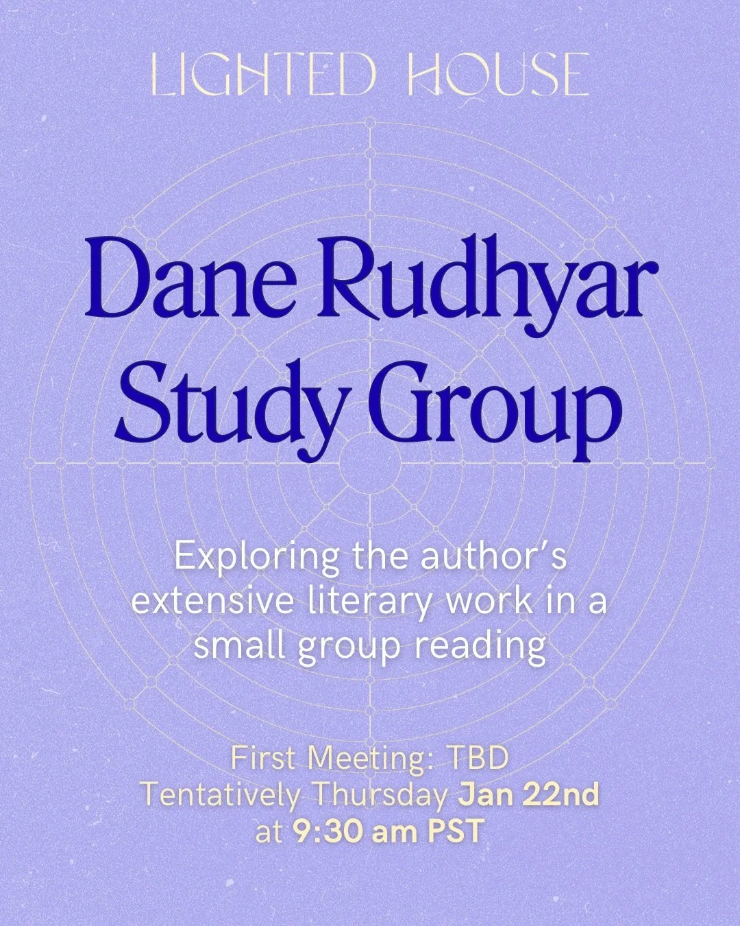 We&rsquo;re gathering to explore the esoteric, philosophical, and symbolic dimensions of astrology through the work of Dane Rudhyar. 
Dane Rudhyar was a pioneer of humanistic and transpersonal astrology, bridging astrology, psychology, philosophy, an