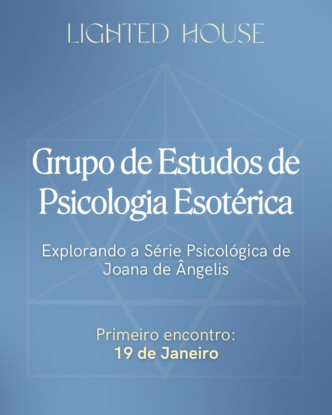 Starting January 19, 2026 (Grupo em Portugu&ecirc;s):

Participe de uma jornada profunda de estudo e autoconhecimento guiado pelas obras da S&eacute;rie Psicol&oacute;gica de Joana de &Acirc;ngelis. 

Este grupo de estudos &eacute; um espa&ccedil;o a