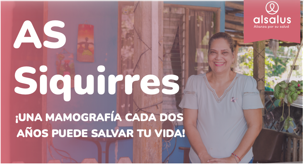 Unidad móvil de mamografías de Alsalus atenderá sin costo a mujeres en Siquirres&nbsp;