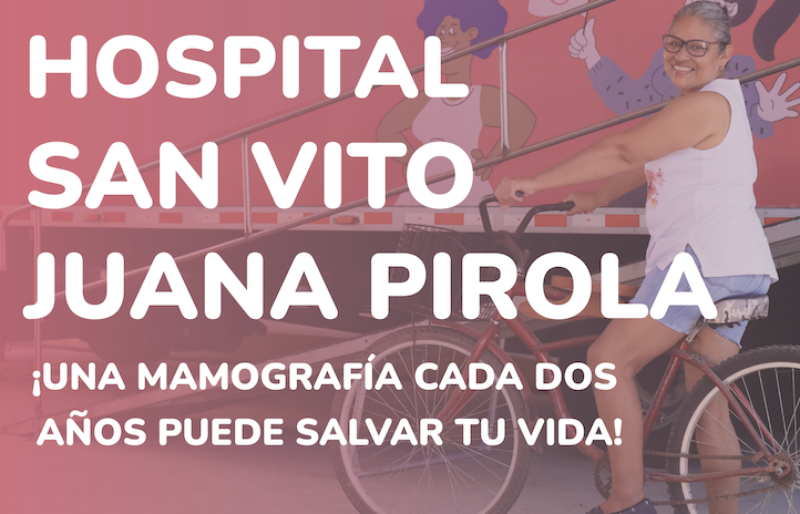 Unidad móvil de mamografías de Alsalus atenderá sin costo a mujeres en San Vito&nbsp;