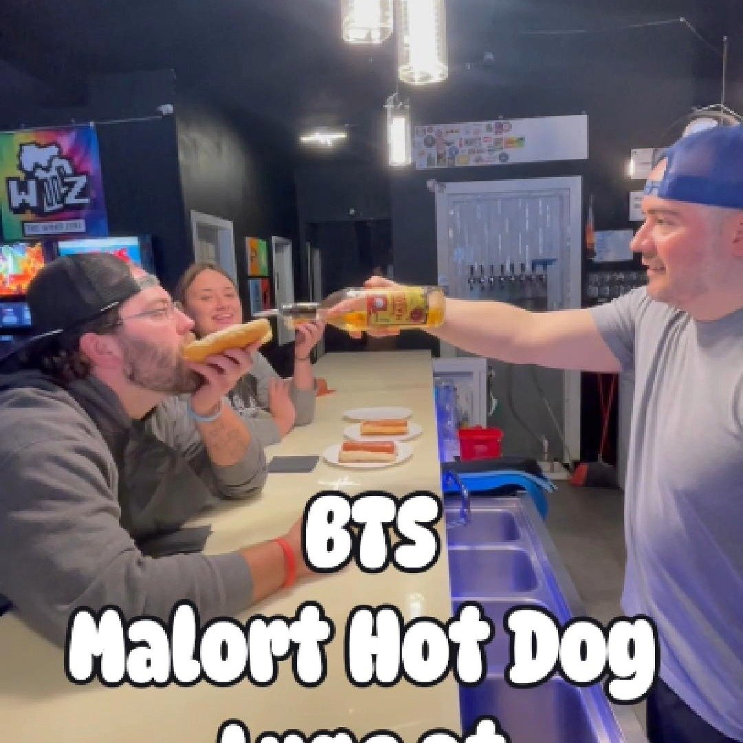 Behind the scenes for our Malort Hot Dog Luge tutorial.
#BTSReel #HowItsMade #WarpZoneArcade #ArcadeBar #BarBehindTheScenes #BarLife #RetroBar #MakingTheReel #OuttakesReel #malort