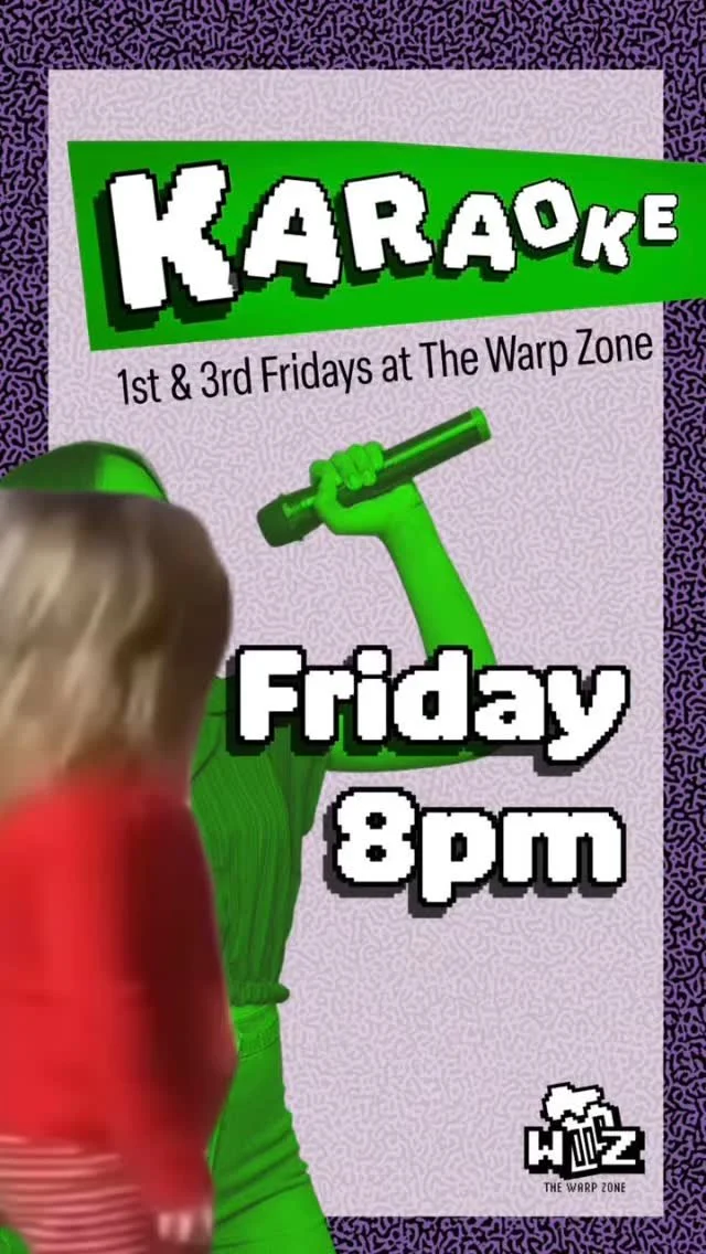 Show us what you got! Karaoke is tonight at 8:00. Tag your duet partner and head down here!