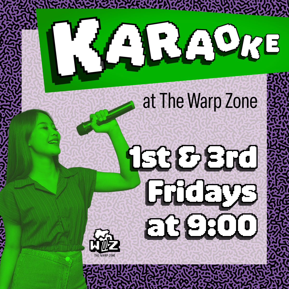 Karaoke at The Warp Zone 