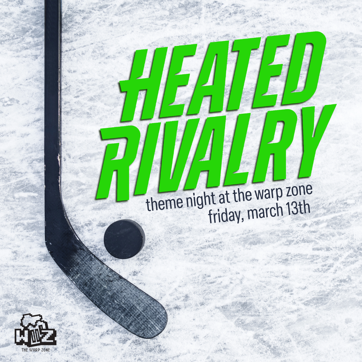 Heated Rivalry Theme Night