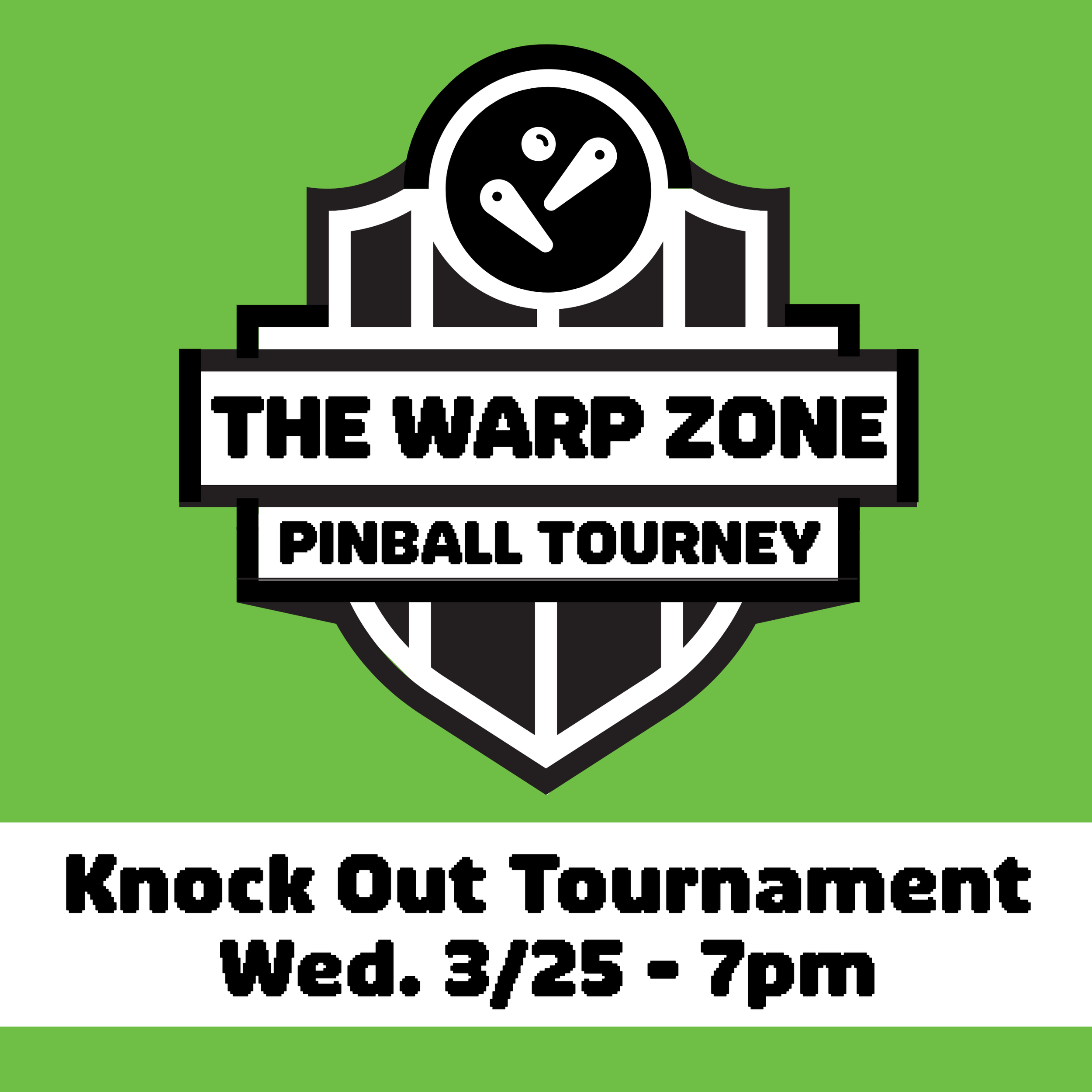 Knockout Pinball Tournament - Beginners Welcome!