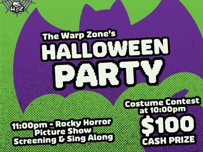 Annual Halloween Party at The Warp Zone