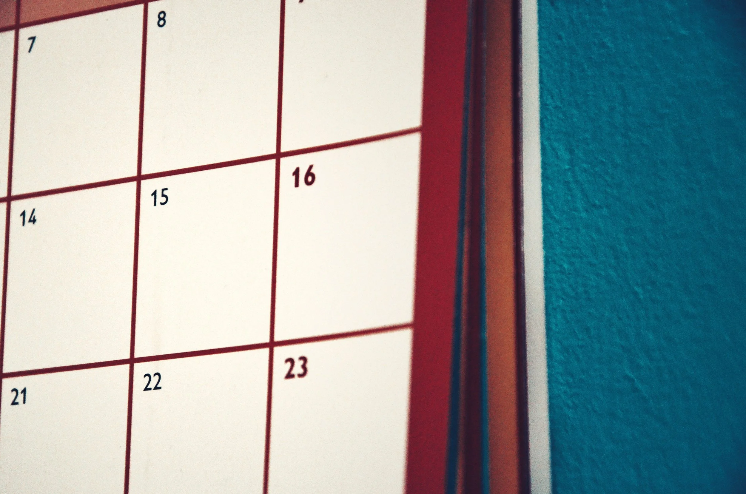 picture of a calendar