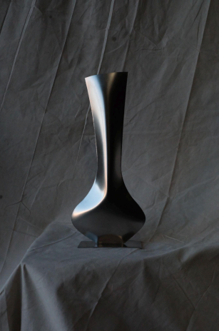 DZ-V-2026-006 STAINLESS STEEL VASE by Duzi Objects