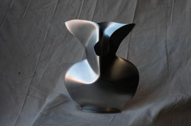 DZ-V-2026-005 STAINLESS STEEL VASE by Duzi Objects