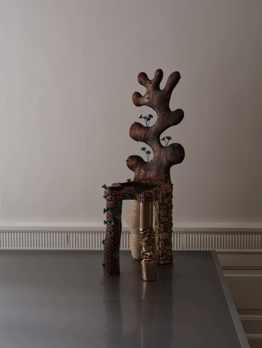 BLUE TREE CHAIR by Scott Bemelen