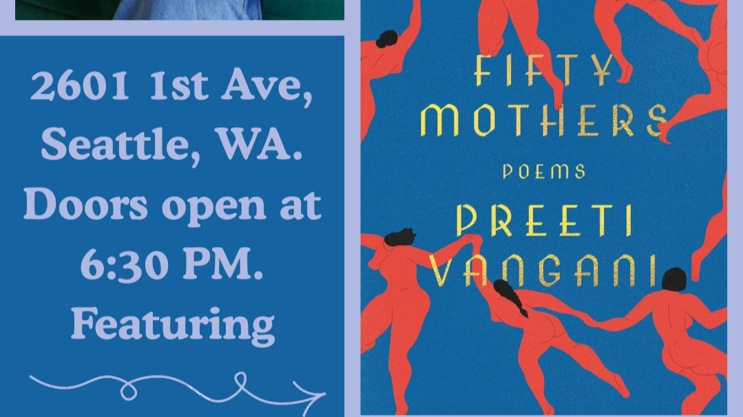 Fifty Mothers Book Launch with Preeti Vangani, Nanya Jingran, and Jane Wong
