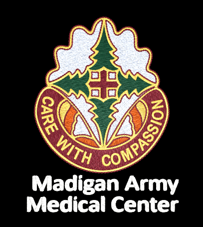 Madigan Army Medical Center Logo Care with compassion.png