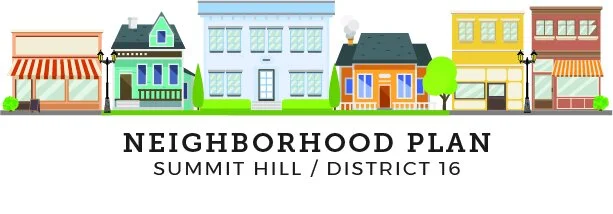 Neighborhood Plan Meeting Thursday, April 22, 7:00pm