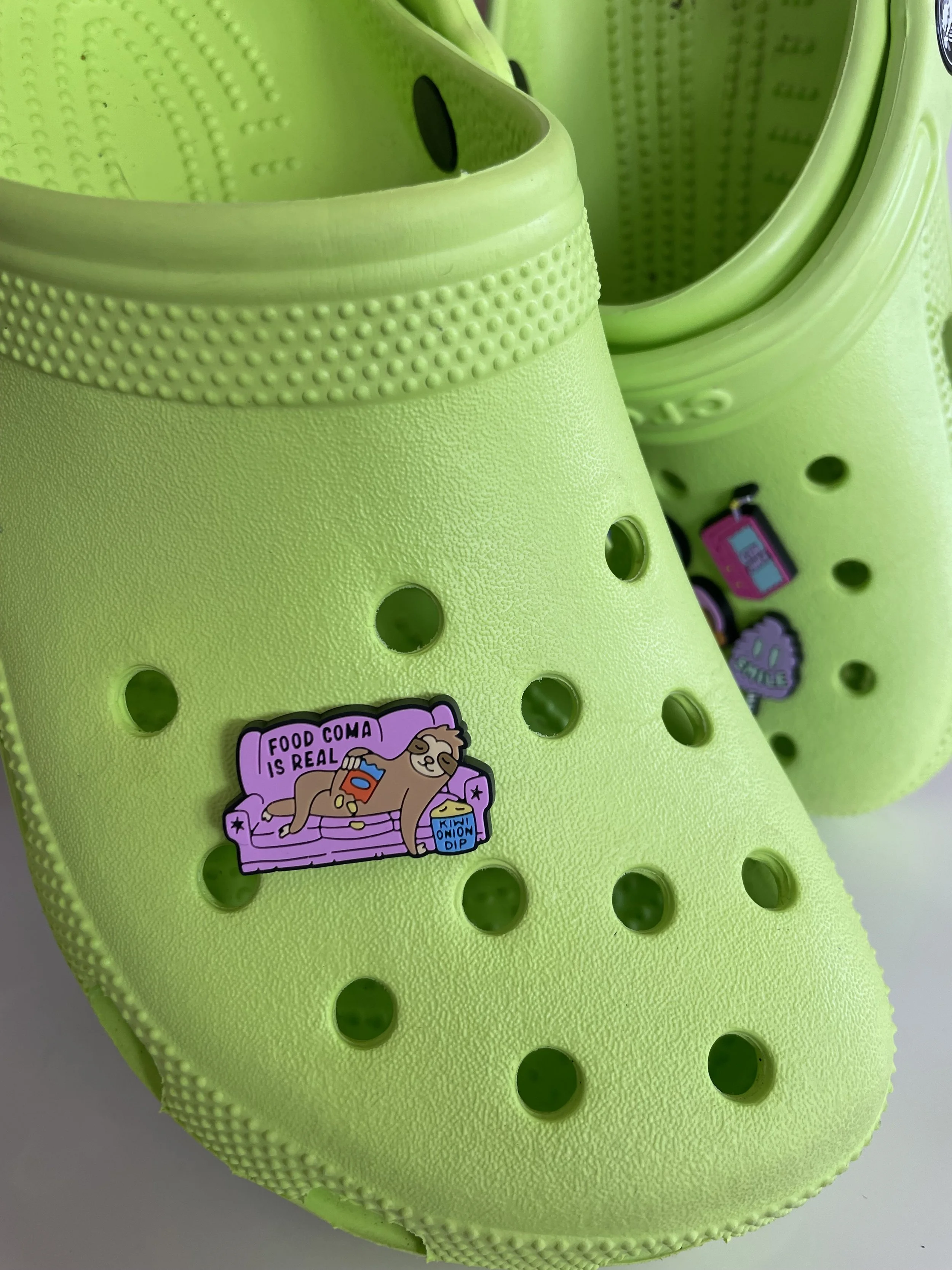 Food coma is real Sloth — Kiwi owned and operated