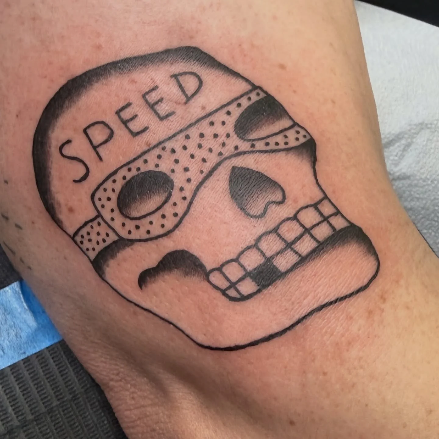 I&rsquo;d tattoo this everyday if I could. Thank you for getting rad tattoos @brianwoodkelley!! Always a pleasure and here&rsquo;s to getting tattooed in the desert soon!!