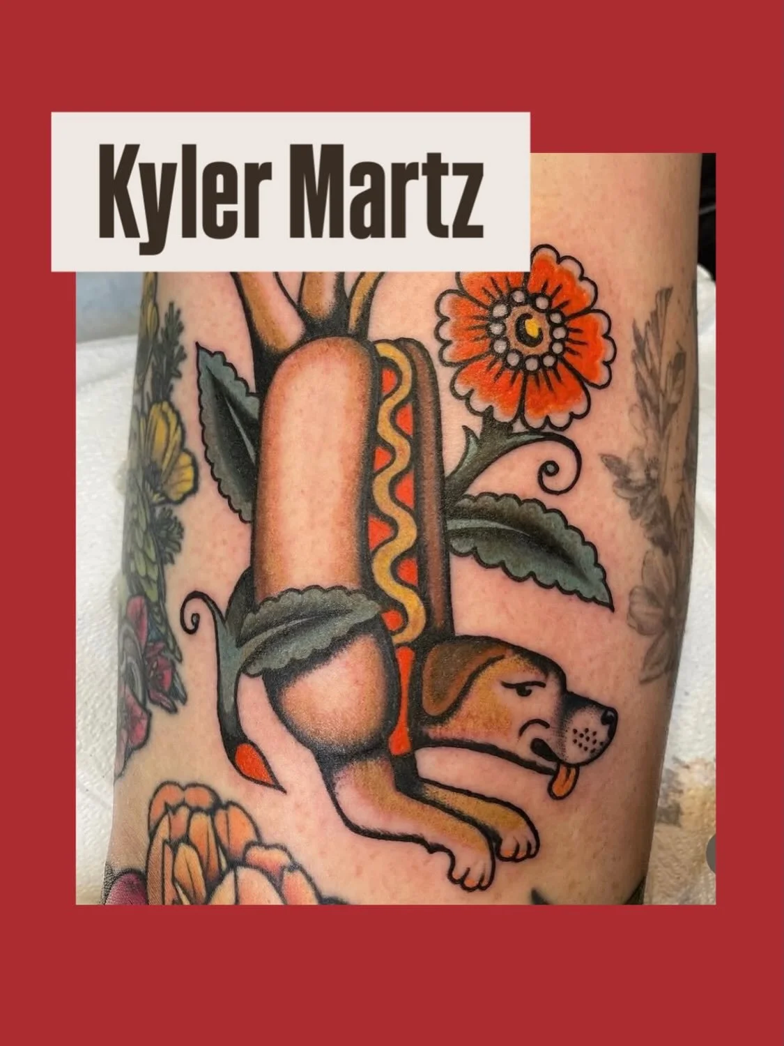 We are tickled pink to have our friend Kyler Martz taking appointments at Hold Fast. If you don&rsquo;t already know and love him, you should! Sign up for his newsletter for bookings, as he schedules tattoo appointments monthly between his other arti
