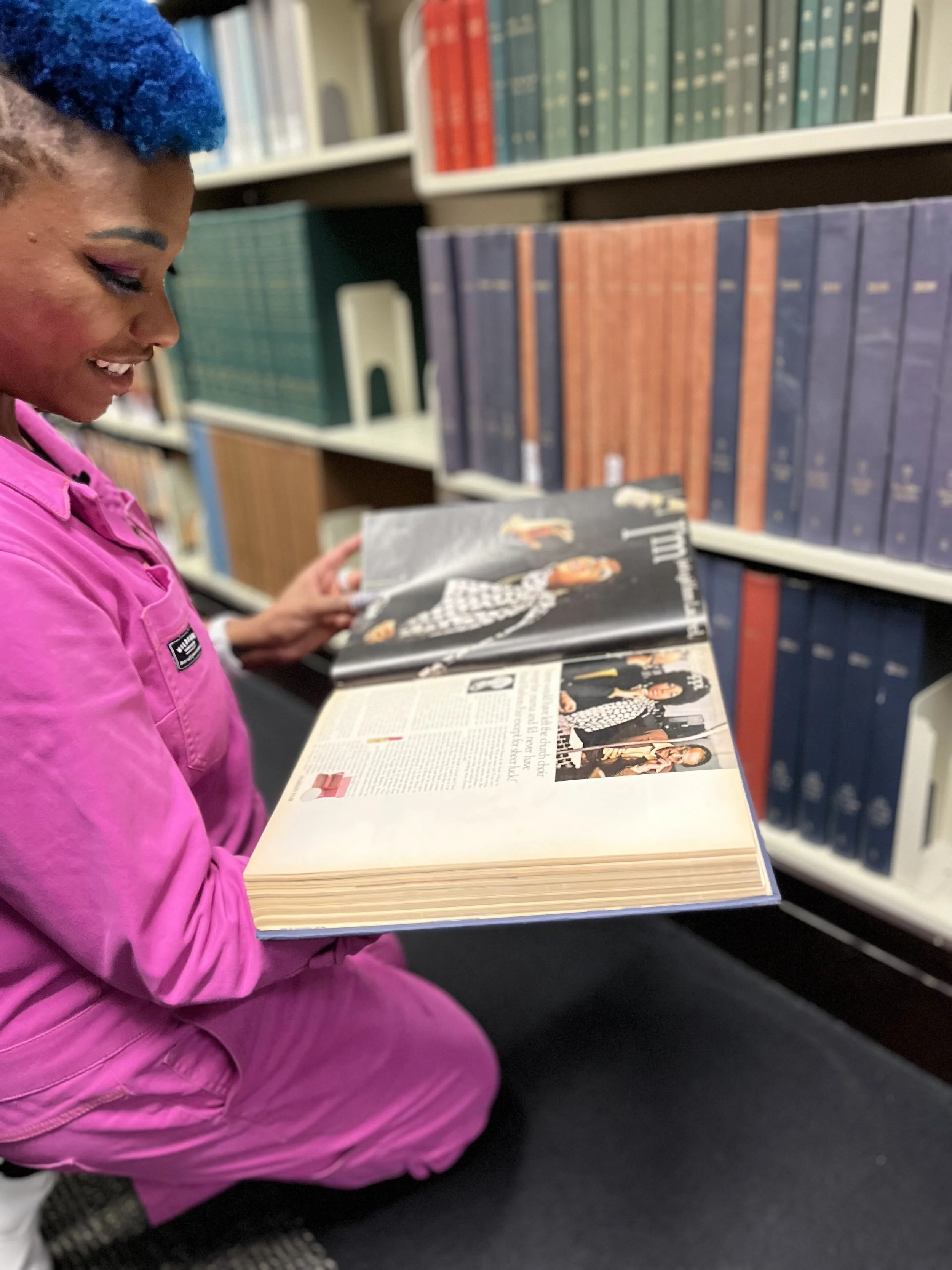 Imani Sims in the African American Archive