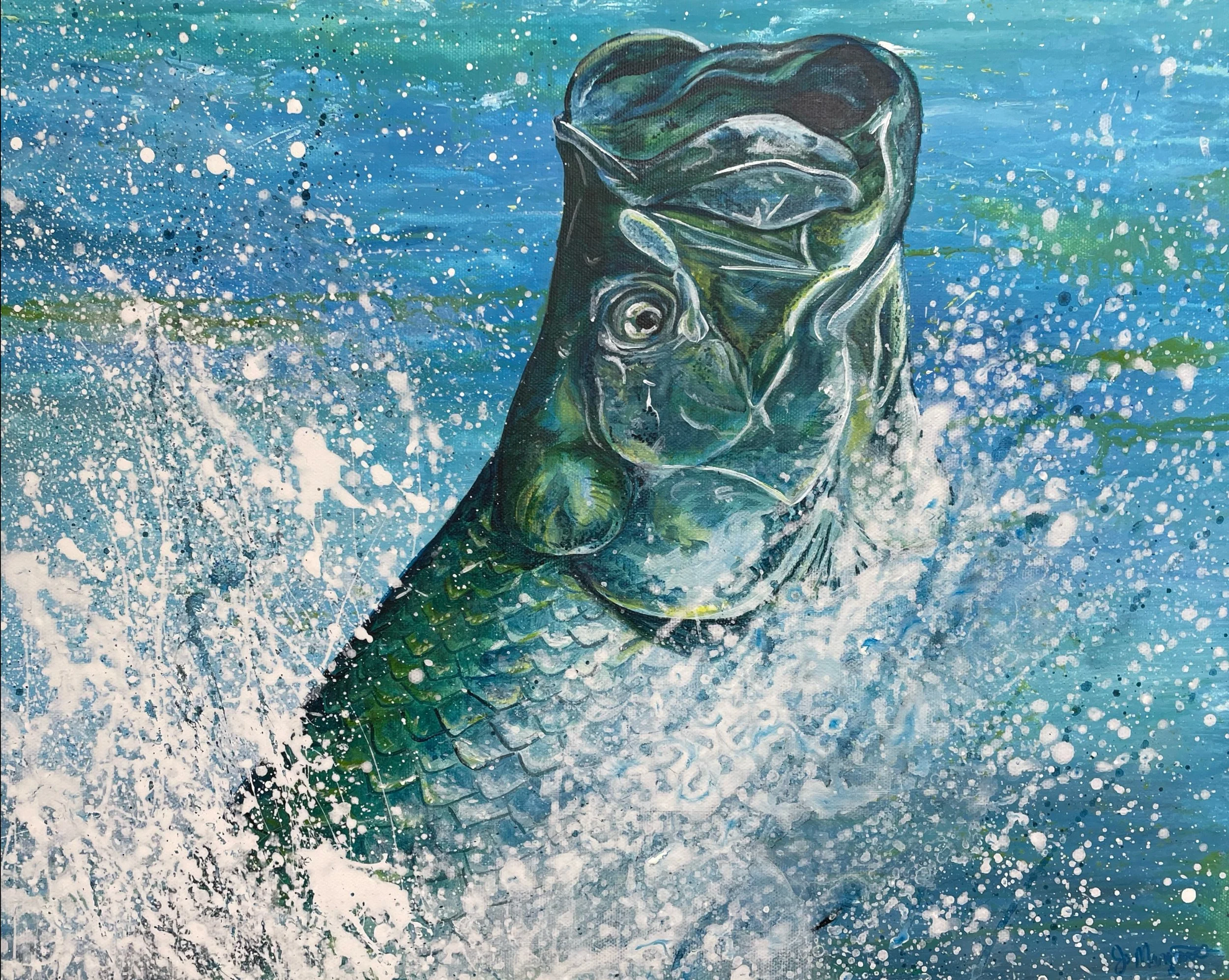 "Tarpon Splash"