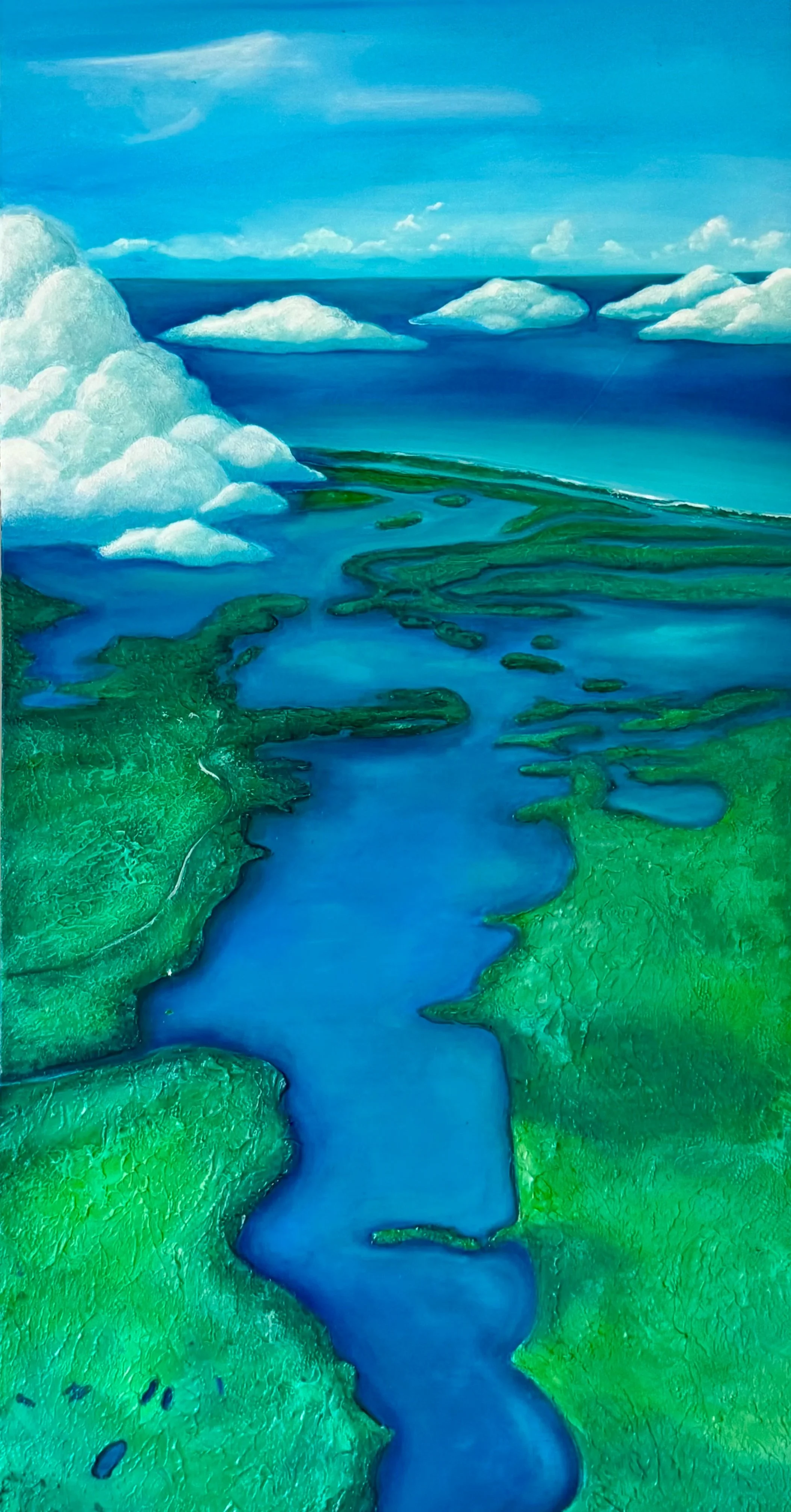 "Lifted by Wings" At 1600" above Turtle Island