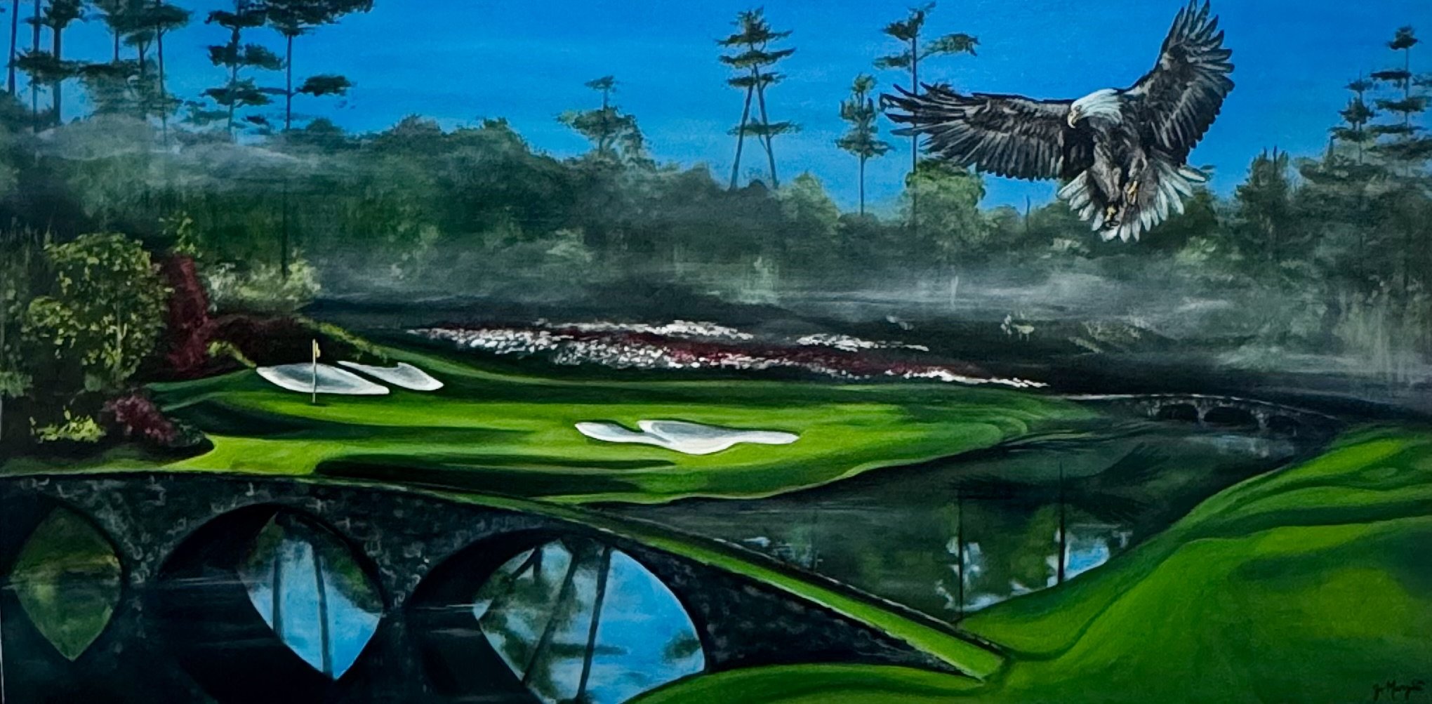 "Eagle Over 12"