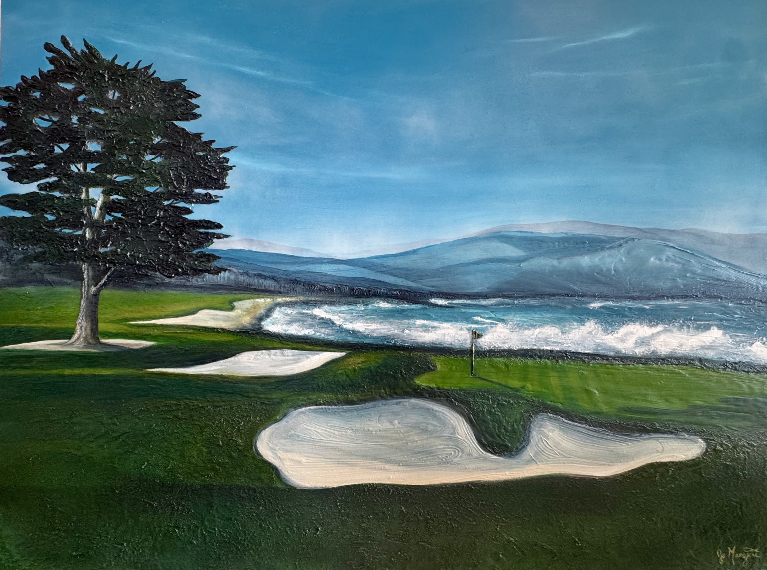 "Pebble Beach, No. 18"