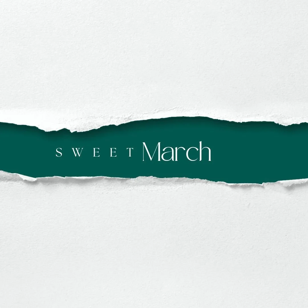Sweet March - Move toward what&rsquo;s blooming.

Not everything in your life needs to be forced into growth.

Some things are already blooming.
Softly.
Quietly.
Without announcement.

This month isn&rsquo;t about proving.
It&rsquo;s about noticing.
