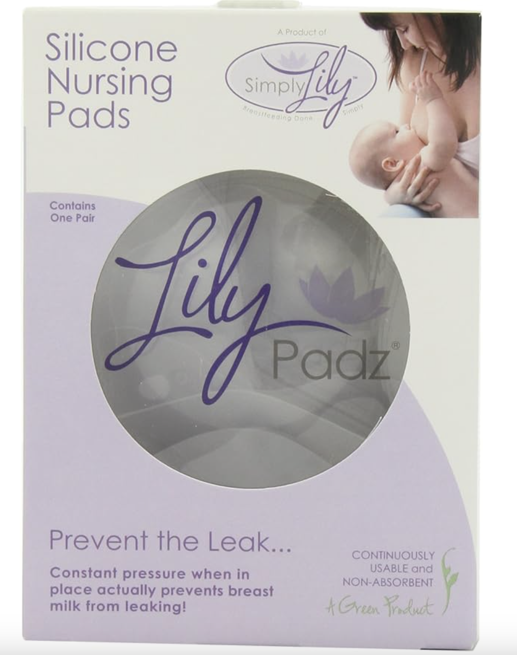 LilyPadz® Reusable Silicone Nursing Pads